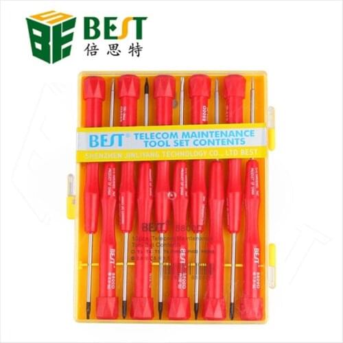10 in 1 BEST 8800D Precision Screwdriver Tool Set for Mobile Phone PC Repair Tools