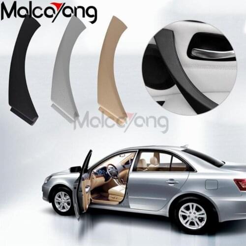 2pcs/6pcs Right Side Inner Front Door Panel Handle Pull Trim+Cover For BMW E90 E91 3 Series Car Interior Accessories