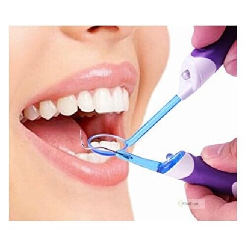 3pcs LED Light Dental Tools Teeth Clean Kit Dental Mirror + Plaque Remove + Tooth Stain Eraser Dentist Hygiene