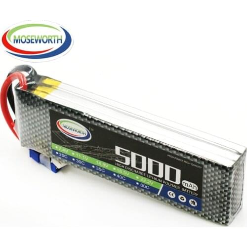 RC Drone LiPo Battery 3S 11.1V 5000mah 60C For RC Airplane Quadcopter Car Aircraft Boat 3S Lithium Batteries LiPo 11.1V