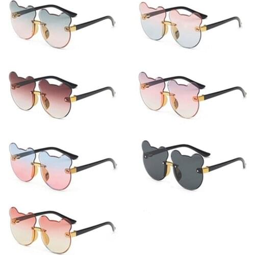 Childrens Sunglasses Cute Sunglasses Cartoon Anti-Ultra Violet Polarizing Glasses Boys And Girls Sunglasses