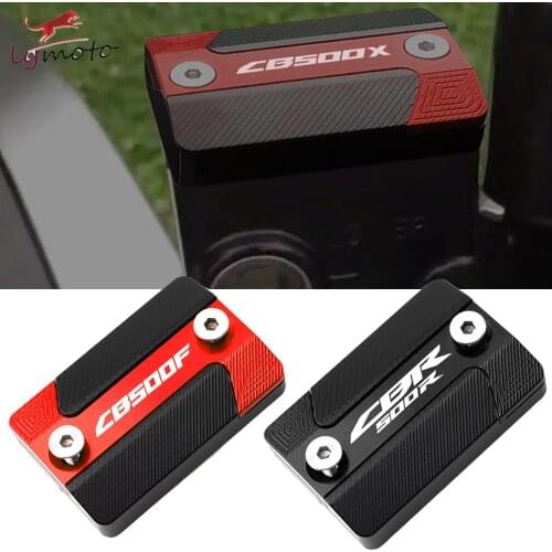 For HONDA CB500F CB500X CBR500R CB500 F/X CBR500 R 2013-2020 High Quality Motorcycle CNC Front Brake Fluid Reservoir Cap Cover