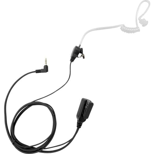 KIRISUN C65 W65 Air Tube Earpiece Auricular Walki Talki Handset 3.5mm 1 Pin Acoustic Clear PTT Police Radio Earphone Headset