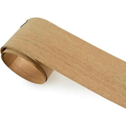 L:3Meters Width:180mm Thickness:0.5mm Red Oak Straight Grain Veneer