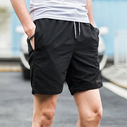 Men Beach Casual Shorts Athletic Gym Sports Training Swimwear Shorts for Summer ZJ55
