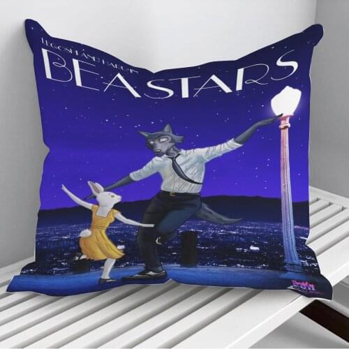 BEASTARS Throw Pillows Cushion Cover On Sofa Home Decor 45*45cm 40*40cm Gift Pillowcase Cojines Dropshipping
