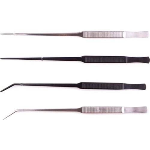 Stainless steel round head with teeth big scorpion 25cm water grass scorpion insect clip Lengthen Thicken