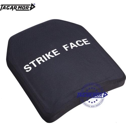 NIJ Standard Level 3 Multi Curve Military Ceramic PE Body Armor Plate Strike Face Ballistic Plate Police Bulletproof Plate