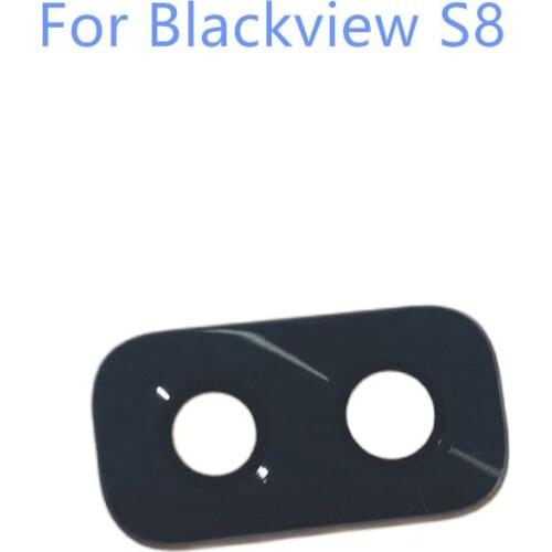 New For Blackview S8 Back Rear Camera Lens Glass Cover For Blackview S8 5.7inch Cell Phone Spare Parts Flims