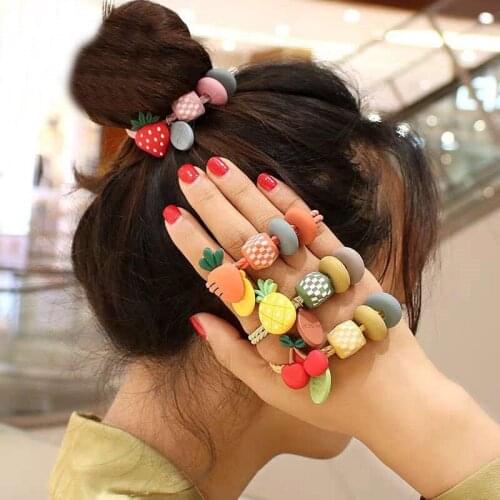 Fashion Elastic Hair Bands For Women Scrunchie Tie Gum Rope Rubber Bands 2020 Hair Accessories Fashion Hair Ropes Ponytai Holder