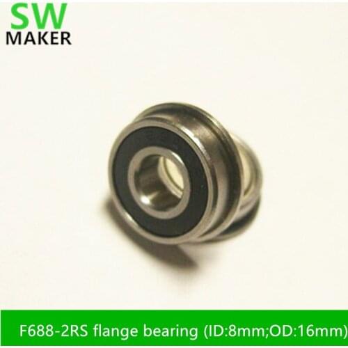 Utimaker 2 Ball Bearing F688-2RS Flange bearing For DIY UM2 and Ultimaker 2 Extended 3D printer