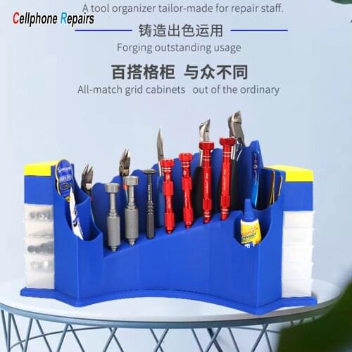 Mechanic Maintenance tools Storage box Screwdrivers / tweezers / pliers Storage rack For Mobile Phone Repair Parts arrangement