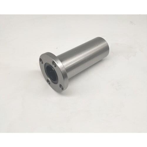 2pcs/lot LMF25LUU 25mm long type 25mm flange linear bearing CNC Linear Bush