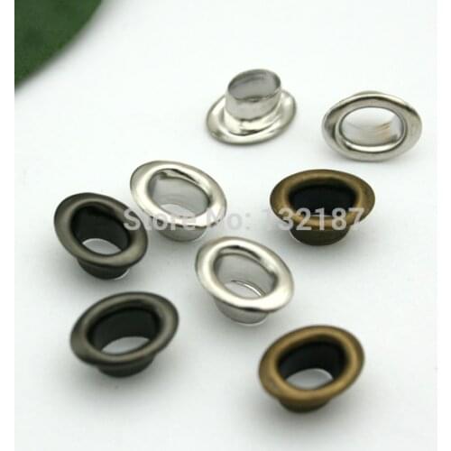 300pcs/lot Special Unique metal brass eyelets oval metal grommets eyelets free shipping JY-011