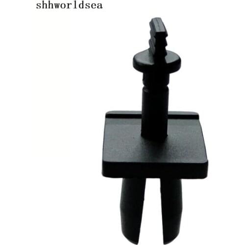 Shhworldsea car clip& fastener air conditioning vent&general purpose push-type for GM 14005089 fits into 4.9mm hole