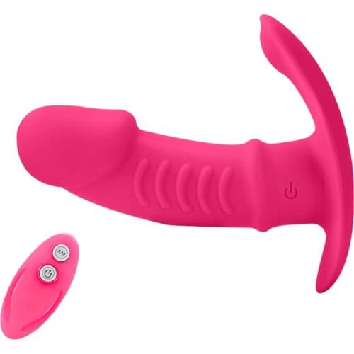 Wireless Wearable Vibrato Adults Prostate Toy Panties Vibrator Butterfly Wearable Aanl Dildo Vibrator G Spot Vagianl Massager