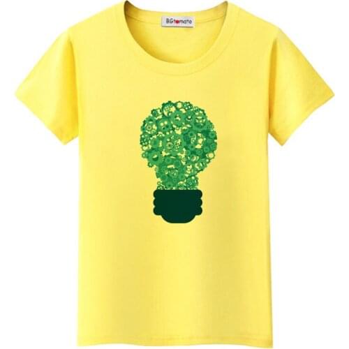 BGtomato good idear tshirt funny t shirt women harajuku shirt new style women clothes 2019 casual tee shirt femme cool tops
