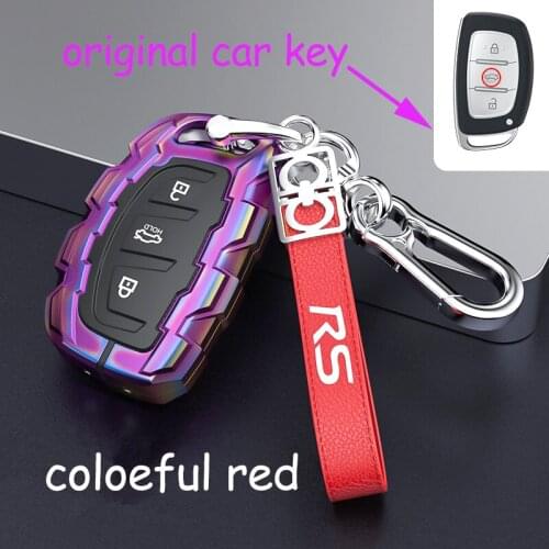 For Hyundai Tucson Creta IX25 I10 I20 IX20 HB20 Sonata Verna Santa Mistra 2015 2016 2017 2018 2019 Car Key Cover Case