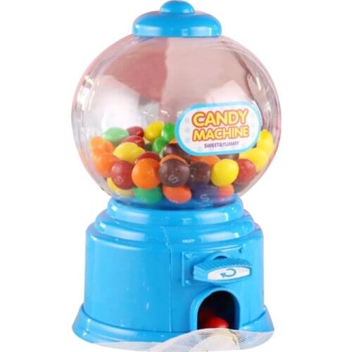 Kid’s Candy Machine Interactive Montessori Coin Bank Stimulation Candy Bank Early Learning Gift Gumballs Dispenser D5QA