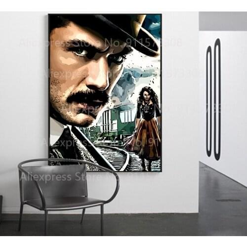 John Watson Poster on the Canvas Print Wall Art Canvas Painting Posters And Prints Pictures For Living Room Decor