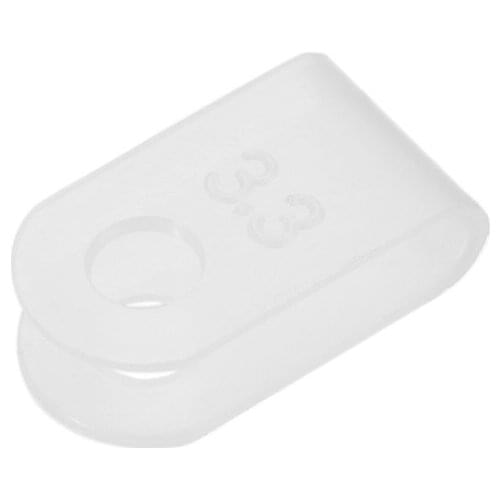 Uxcell Cable Clips 3.3mm U-clamp U Type Wire Fastener for Home Office Cords Management White 200Pcs