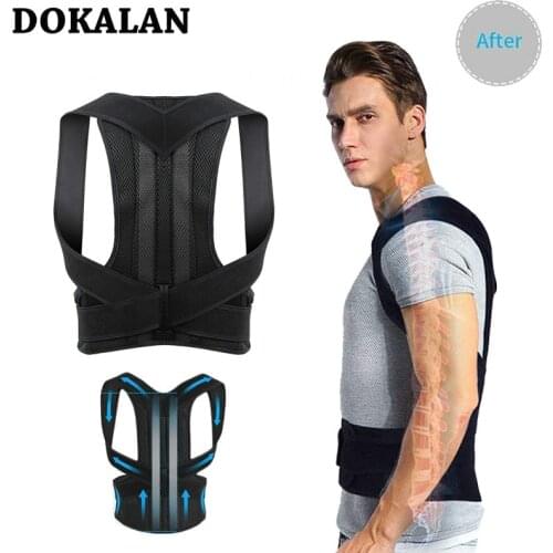 New Posture Corrector Back Support Adjustable Corrector De Postura Correcteur De Posture Belt Brace Health Care Pain Postura