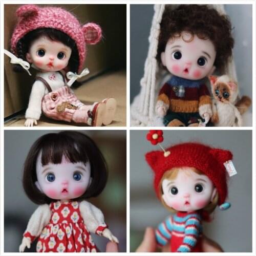 OB11 doll customization 1/8 BJD dolls OB doll DIY polymer clay 2020