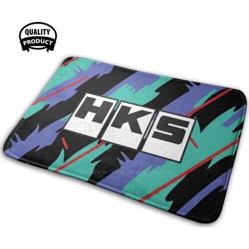 Hks Retro Pattern Soft House Family Anti-Slip Mat Rug Carpet Jdm Jdm Drift Drifting Import Ek9 Ef Eg Ek Ep Ed Civic S2000 S2K