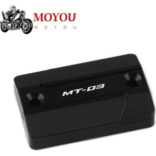 New For Yamaha MT03 MT-03 MT 03 2006 2007 2008 2009 2010 Motorcycle CNC Front brake Fluid Cylinder Master Reservoir Cover Cap