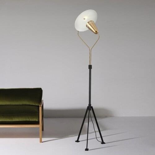 Postmodern light luxury living room floor lamp Nordic designer model room personality bedroom lamps