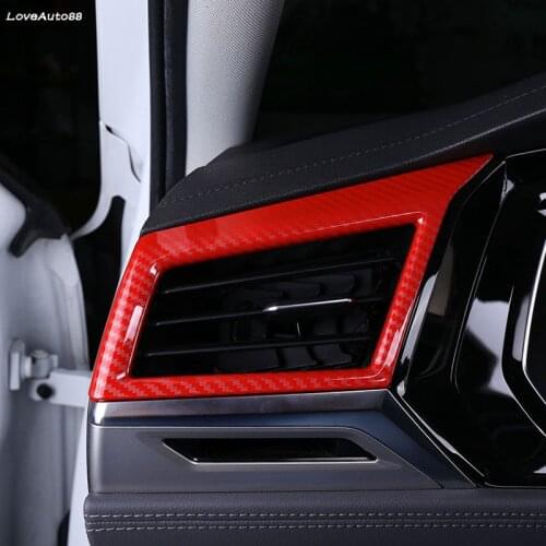 Car Dashboard Air Conditioner Outlet Decoration Frame Cover Air Vents Trim Strip For Volkswagen VW Jetta MK7 2019 2020 2021