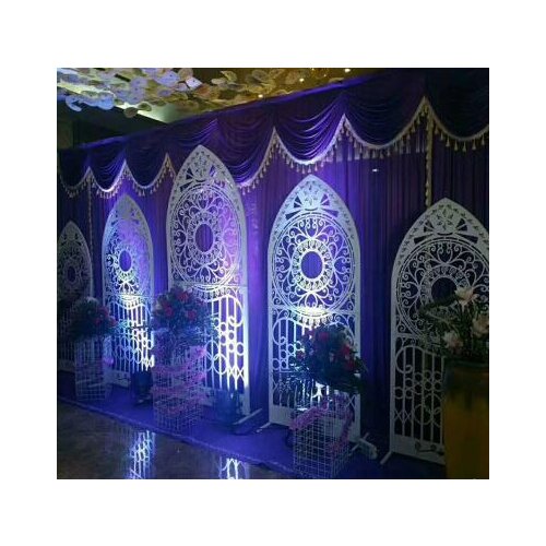 Wedding props ferris wheel five consecutive doors wedding scene iron screen wedding arrangement iron five consecutive doors