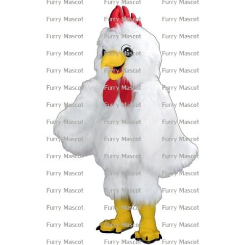 Deluxe Chicken Hot Sale New Mascot Costume Suit Party AD Game Dress Outfit Cosplay Unisex Hallowen Gift Mascot Costume For Adult