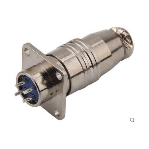 1pc XS16 16mm Square Head Bayonet Type Male Female Aviation Plug Socket Connector