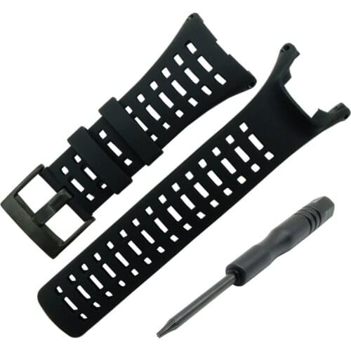 Luxury Rubber Watch Replacement Band Strap For Suunto Ambit 3 2 1 Series With Screwdriver