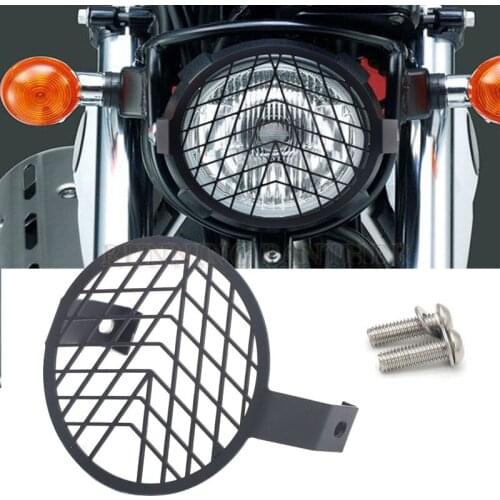 Motorcycle Tricker Front Lamp Headlight Guards Protector Cover For YAMAHA XG250