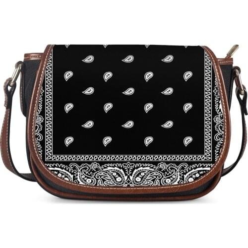 1MOQ Bandana Print Women Handbags Fashion Mini Backpack Quality Pu Leather Material Bag Style Girl Daily Life Store Purse