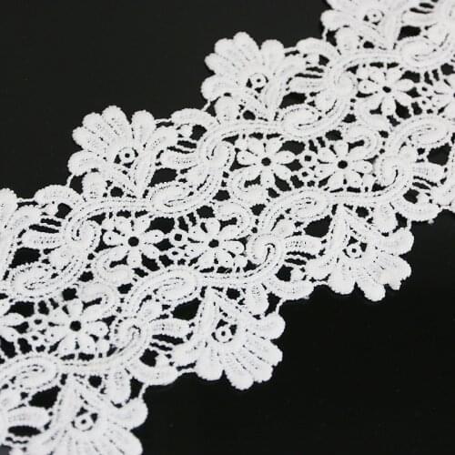 2 meter/piece)10cm wide snow lace sewing accessories water-soluble lace ribbon