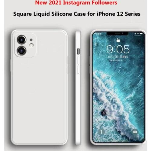 2021 Instagram Followers iPhone Case Liquid Silicone Case for Apple iPhone 11 11 Pro Max 12 12 Pro Max 8 8 Plus Case Cover