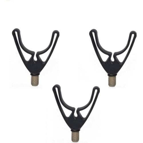 3 Pcs Carp Fishing Rod Rest Head Gripper Butt Rest Gripper For Fishing Sticks Rod Pods Carp Coarse Fishing