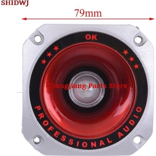 4 Inch Speaker Tweeter Colorful Flashing Loudspeaker Piezoelectric Piezoelectric