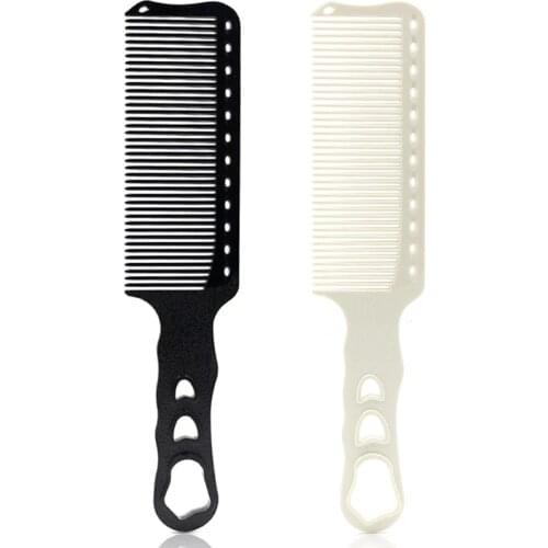Black Strong Anti Static Hair Comb Wide Teeth Long Hair Combo Heat Resistant Hairdressing Comb for Salon Tools