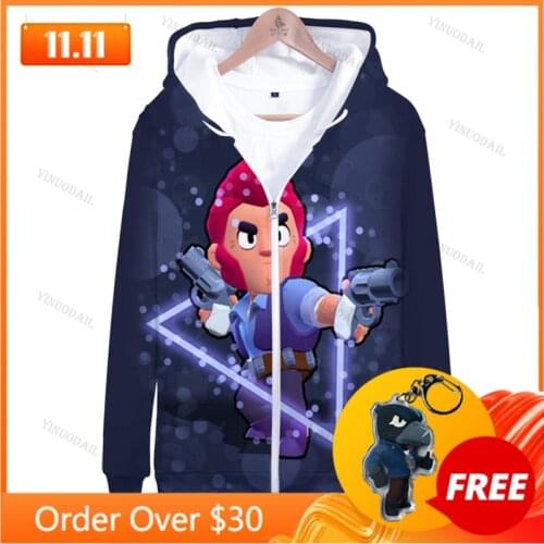 Kids Hoodie Browlings VOID GENE Leon Star, Childrens Wear Browlers 3d Swearshirt Boys Girls Tops Hoodies Teen Clothes