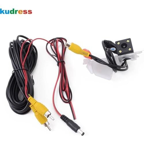 For Jeep Cherokee 2016 2017 CCD Car Rear View Camera LED Night Vision Auto Backup Reverse Waterproof Accessories