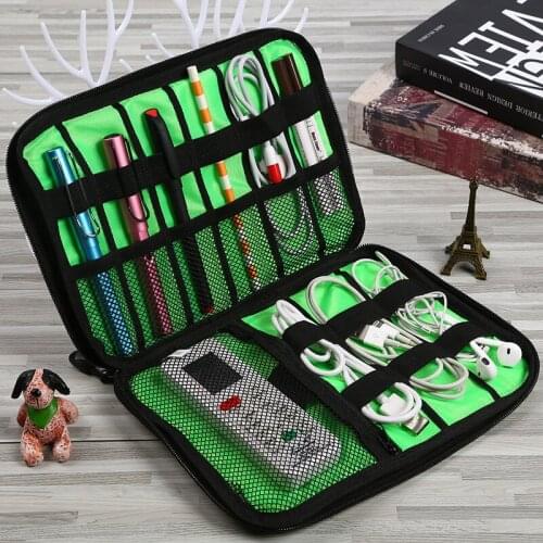 Gadget Cable Organizer Storage Bag Mobile Phone Data Cable Package Digital U Disk Waterproof Power Bank Digitals Kit Bag