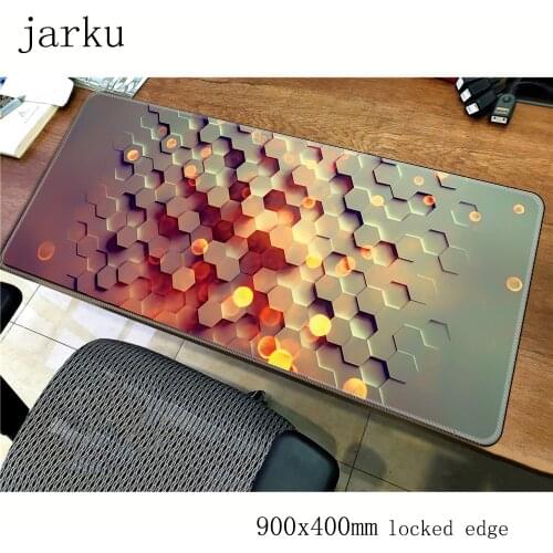 Hexagon Abstract mousepad gamer 700x300X3MM gaming mouse pad cool new notebook pc accessories laptop padmouse ergonomic mats