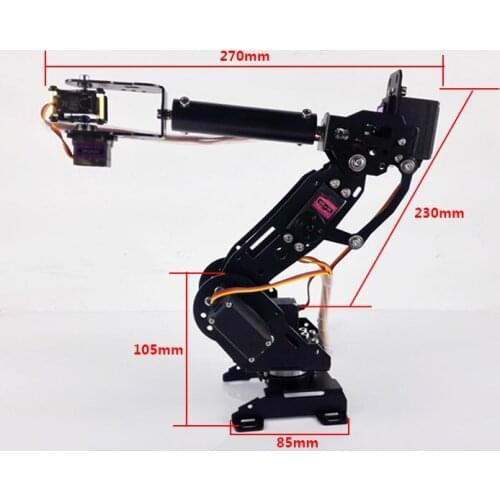 Suction Cup Type Mechanical Arm (sucking Device Provided) Wireless Control Robot Handicraft Arm Model Finished Product
