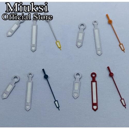 Miuksi green luminous watch hands fit Miyota 8205,8215,821A/82Series,mingzhu DG2813 Movement