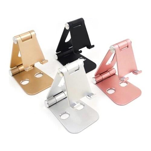 Aluminium Alloy Desk Table Tablet Phone Stands Holder For LG G7 G8 ThinQ,Oppo Reno 10x zoom Reno 5G A9,Realme 2 1 3 Pro U1 C2 C1