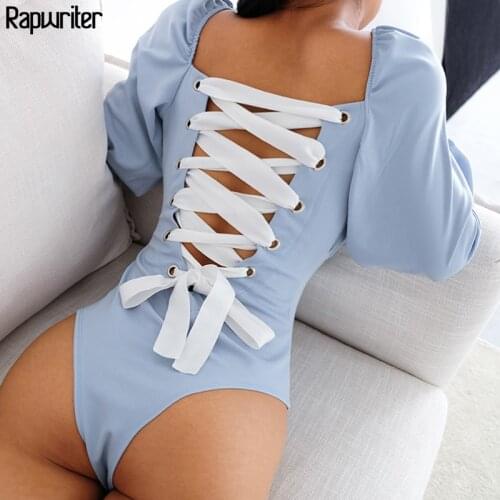Rapwriter Open Back Bodysuit